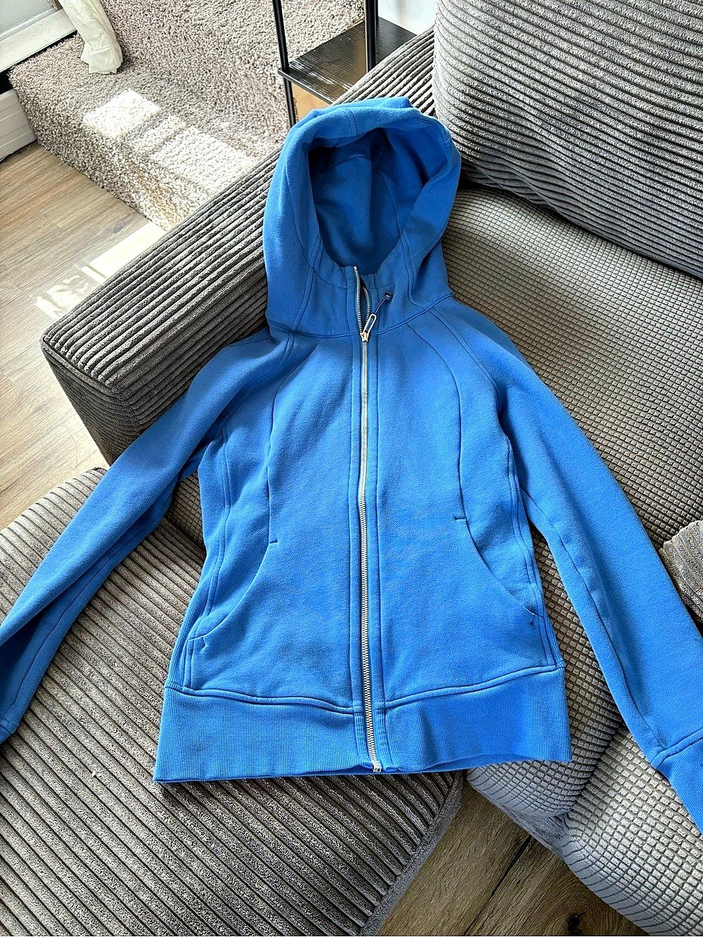 lululemon Scuba Full-Zip Hoodie Blue size 4